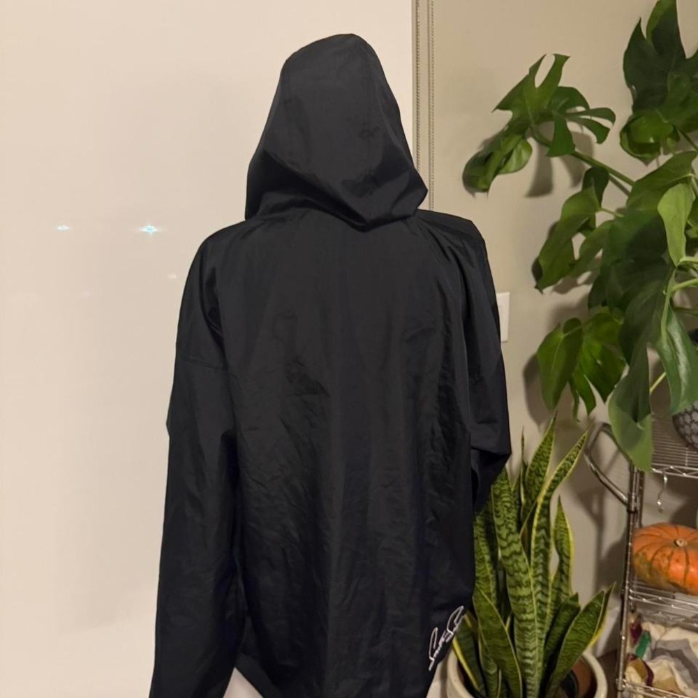Houston Champion "South Side" Black Half-Zip Windbreaker – XL - Picture 3 of 5
